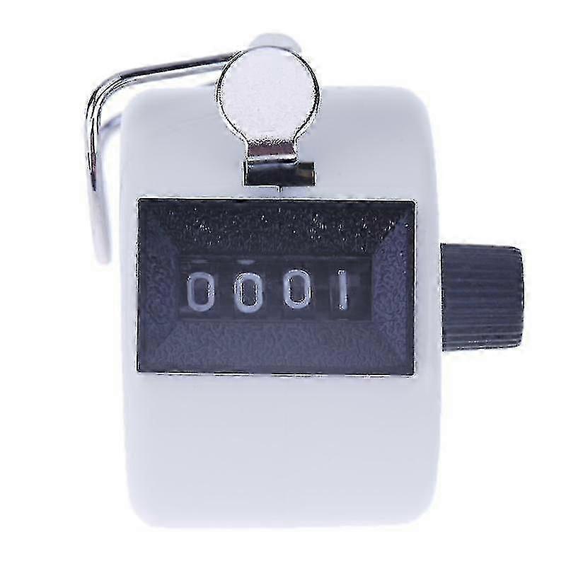 Digital Hand Tally Counter Plastic Shell Hand Held Mechanical Manual Counting 2025
