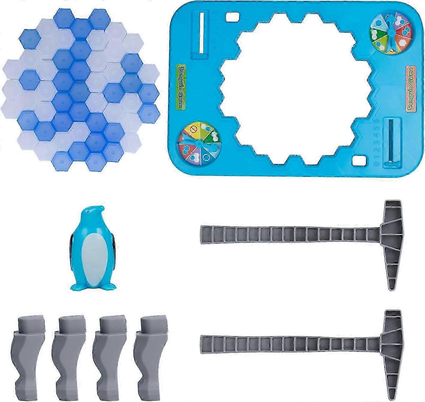 Interactive Learning: Save Penguin On Ice, Non-Toxic Plastic Family Game, Improves Motor Skills, Cognitive Enhancement, For Ages 3+, Geometric 2025