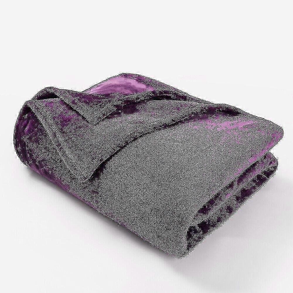 Double-sided fleece throw blanket, 150x200cm/200x240cm, warm blanket for sofa and bed use