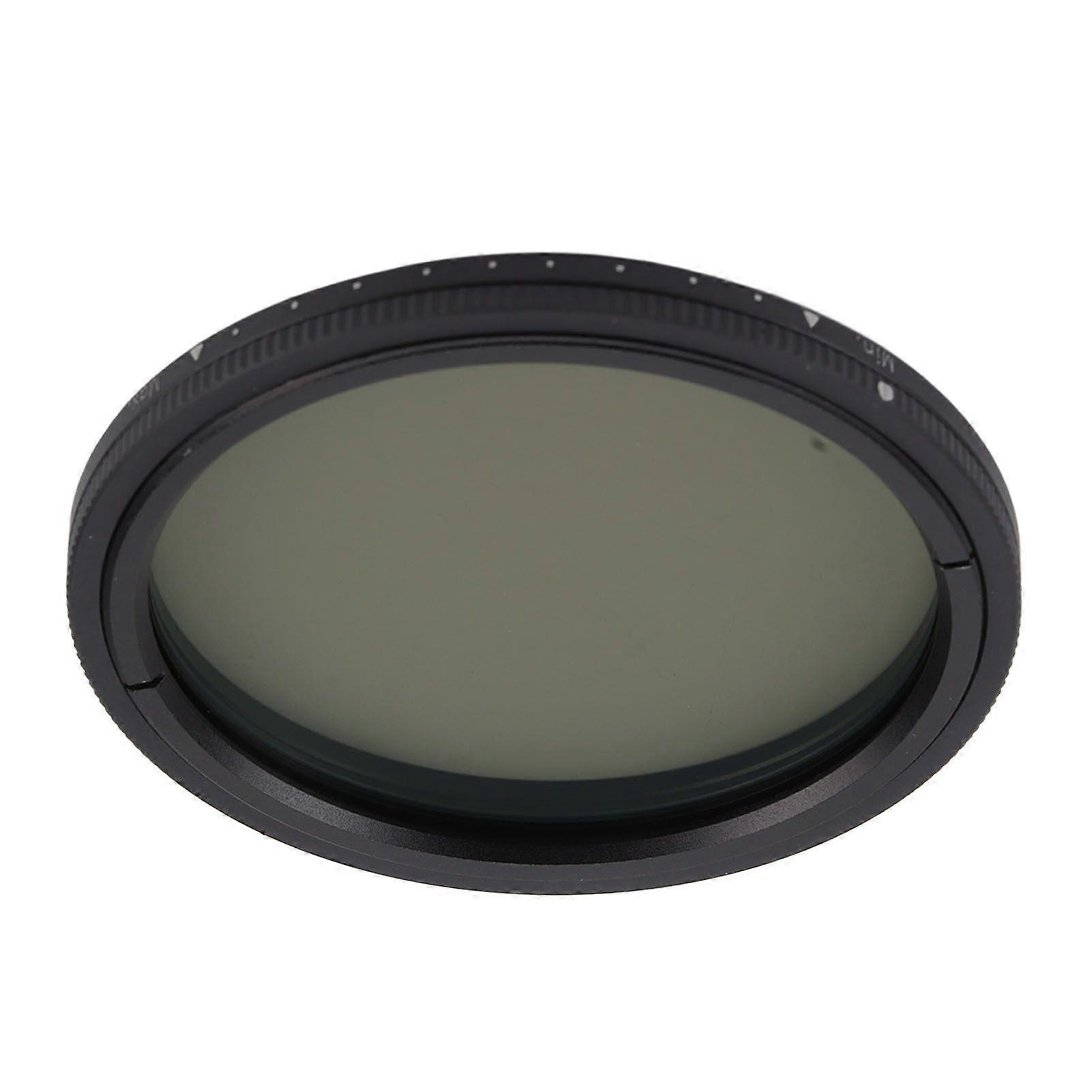 Lightdow Camera ND Filter ND2 to ND1000 Adjustable Optical Glass Camera Filter Lens for Shooting Flowing Water 82mm