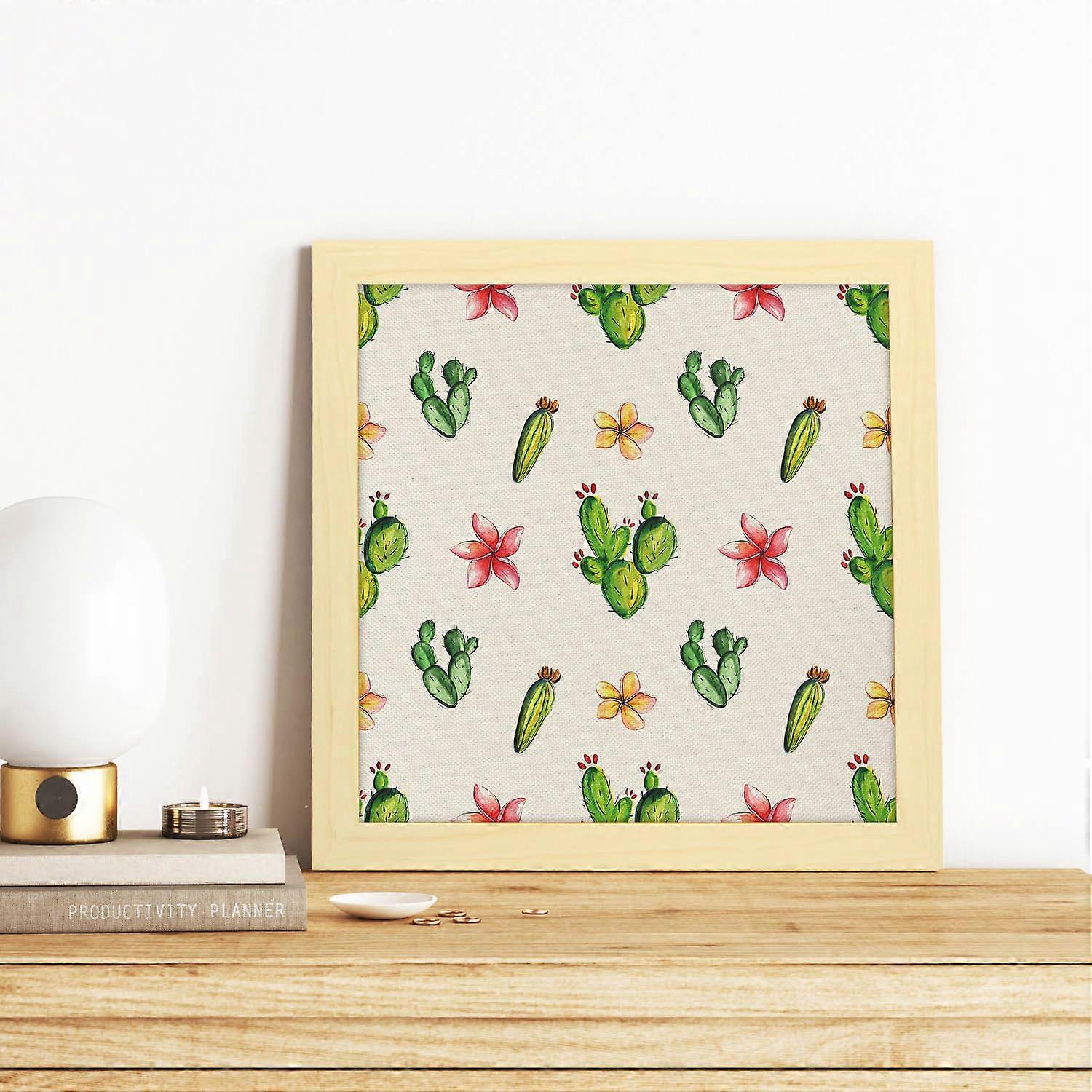 Kaktusfestivaalin juliste piirretty