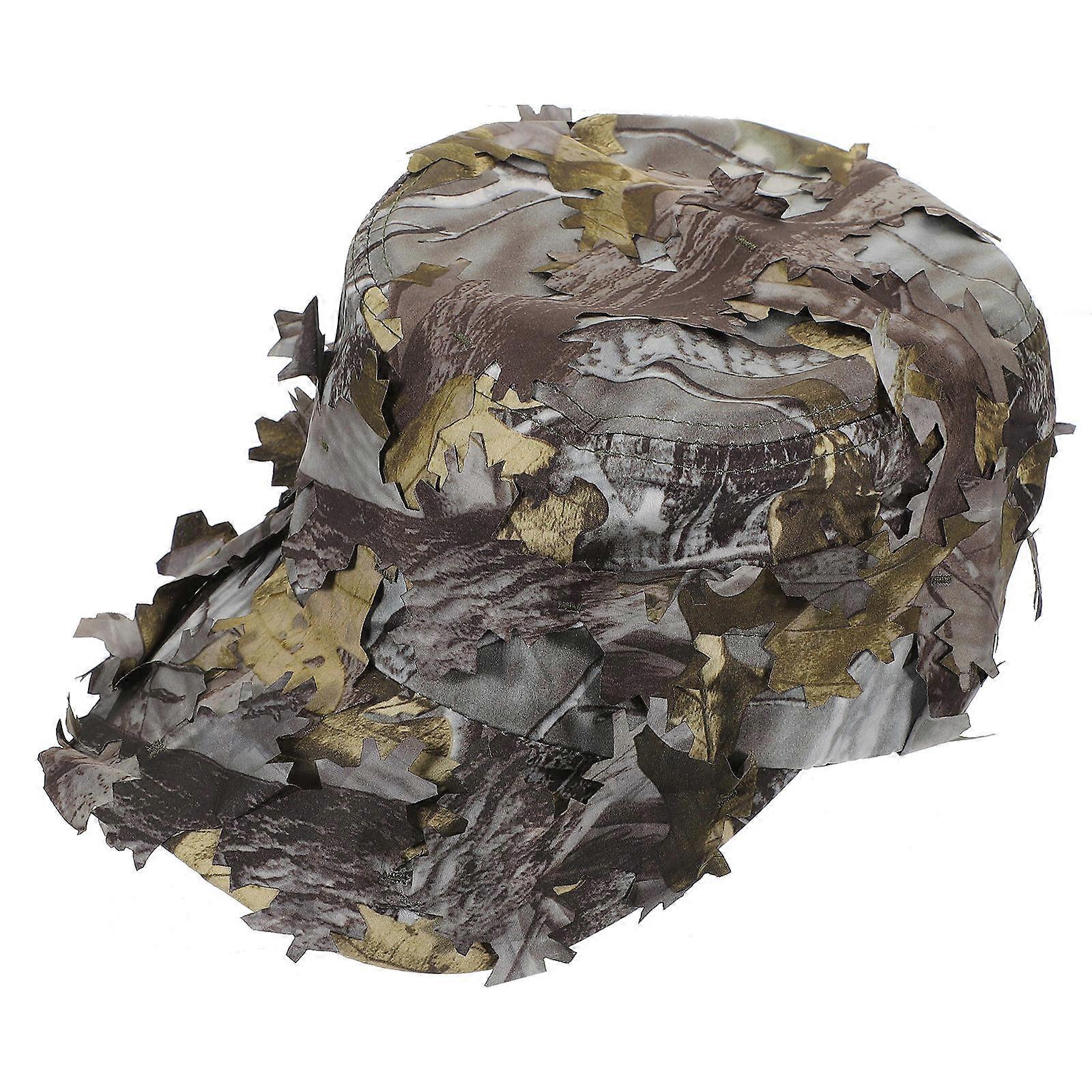 Hunting Cap Deciduous Shape Hat for Outdoor Hunting Climbing Camouflage