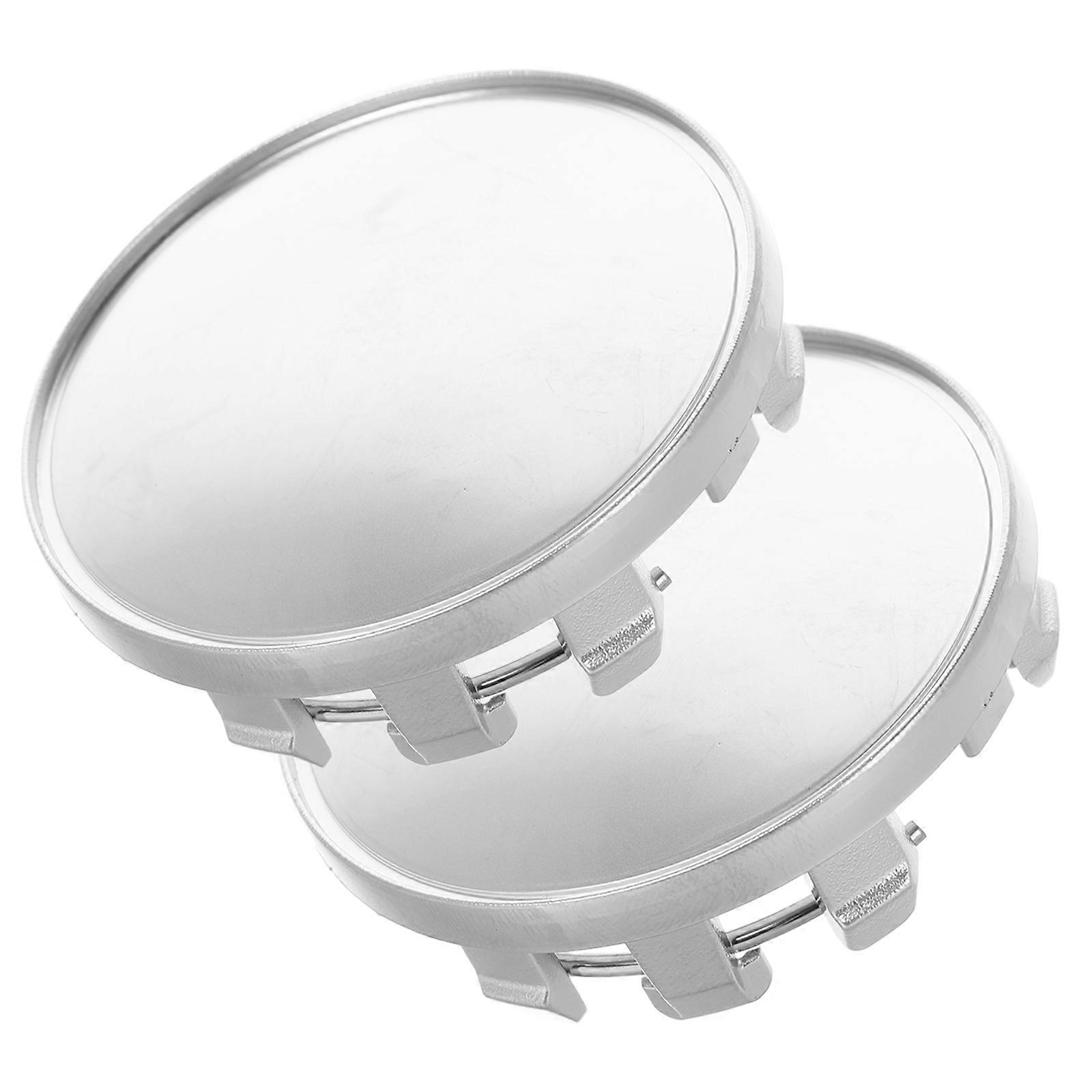 Auto Wheel Center Caps for Car Use Ensures 2Pcs Hubcap Cover Replacement