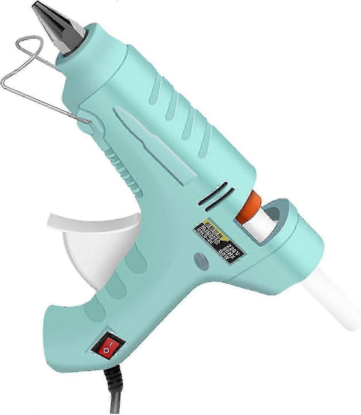 Mini Hot Glue Gun, Manual Household Diy Glue Gun For Desktop/handmade Decoration/christmas Decoration/gift 20w - Blue