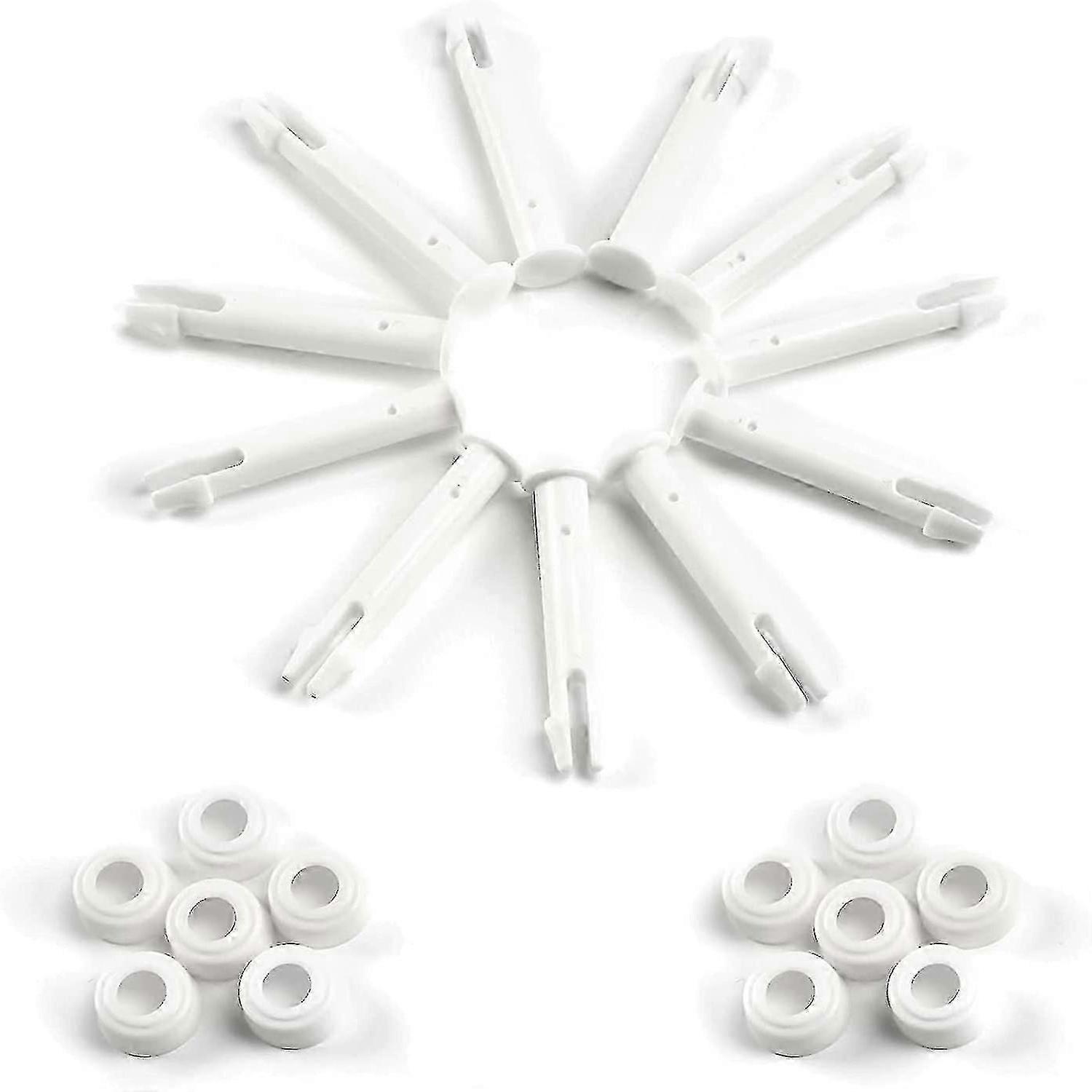 12 Pieces Plastic Pin, Intex Pool Spare Parts, Plastic Pin Pool, for Most Frame Pools - Rectangular/Round Pool (6cm)
