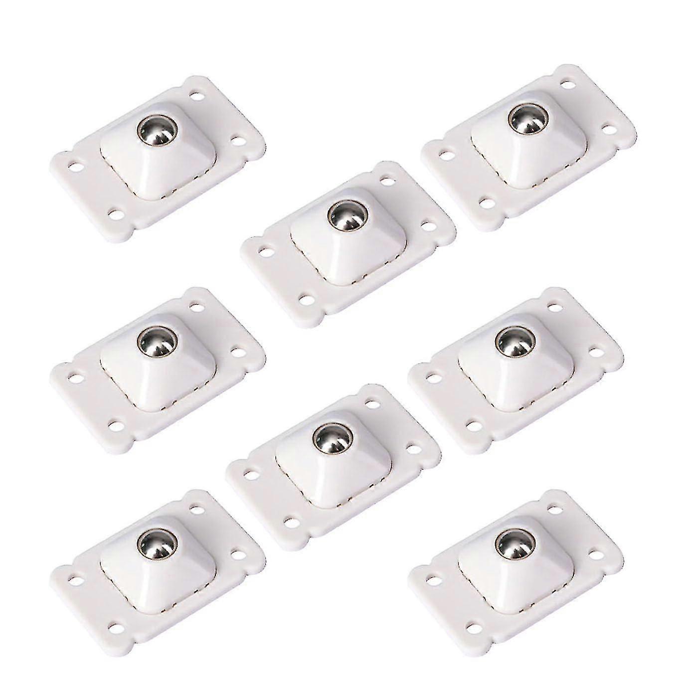 8 Self-Adhesive Caster Wheels with 360-Degree Rotation for Smooth UK Furniture Movement