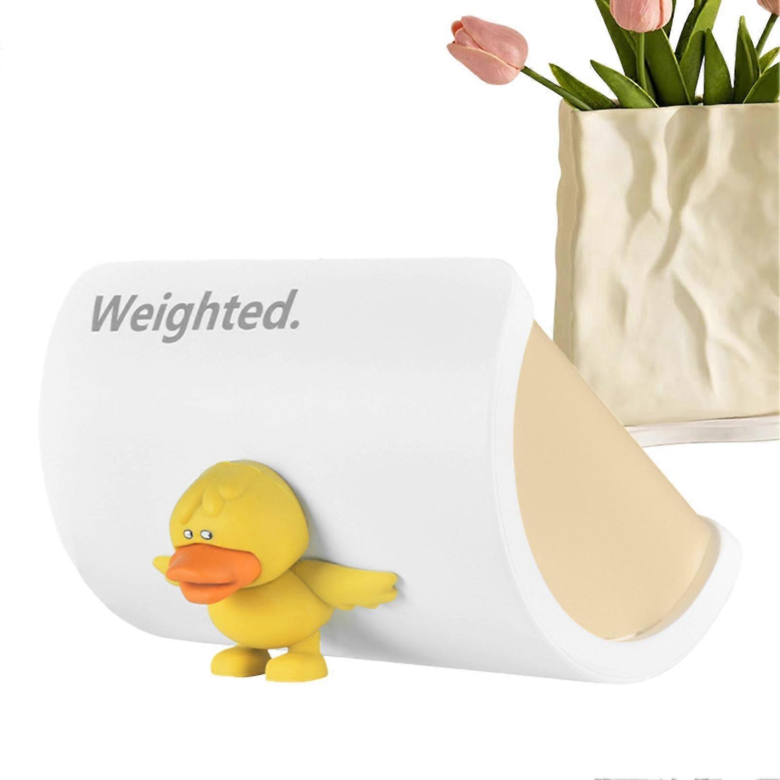 Cute Duck Night Light Weighted Duck Shape USB Charging Mini Table Lamp 1200mAh Bedside Table Lamp