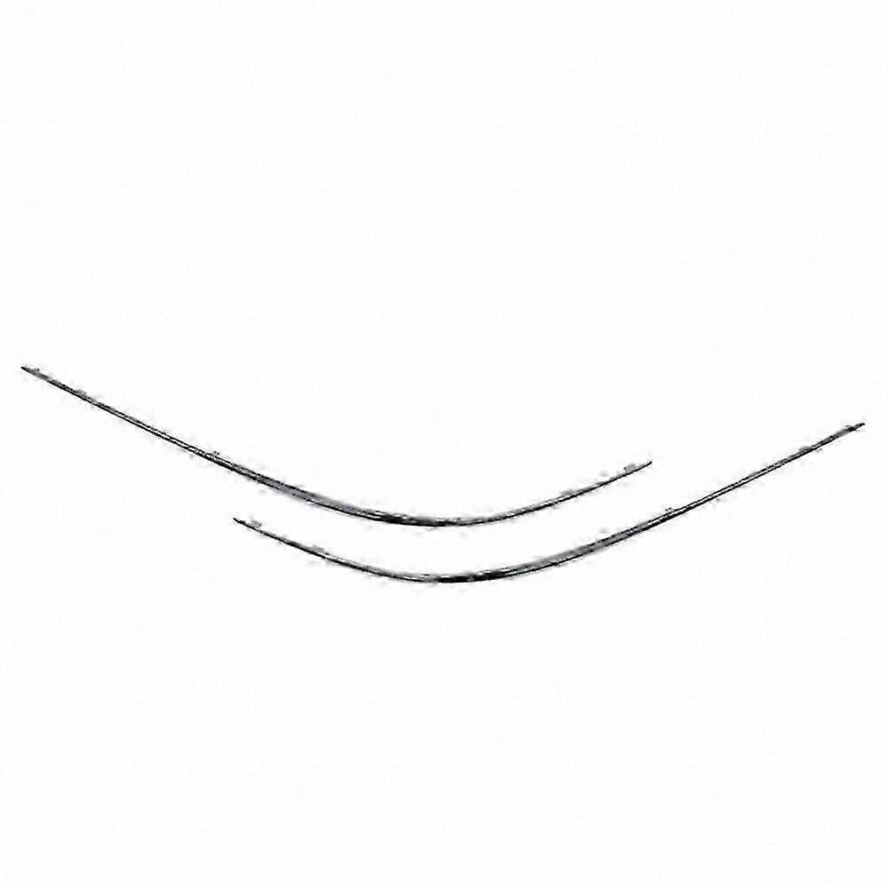 Front Lower Bumper Trim Strip for CLK W209 2002-2009 Left Right Chrome Replacement