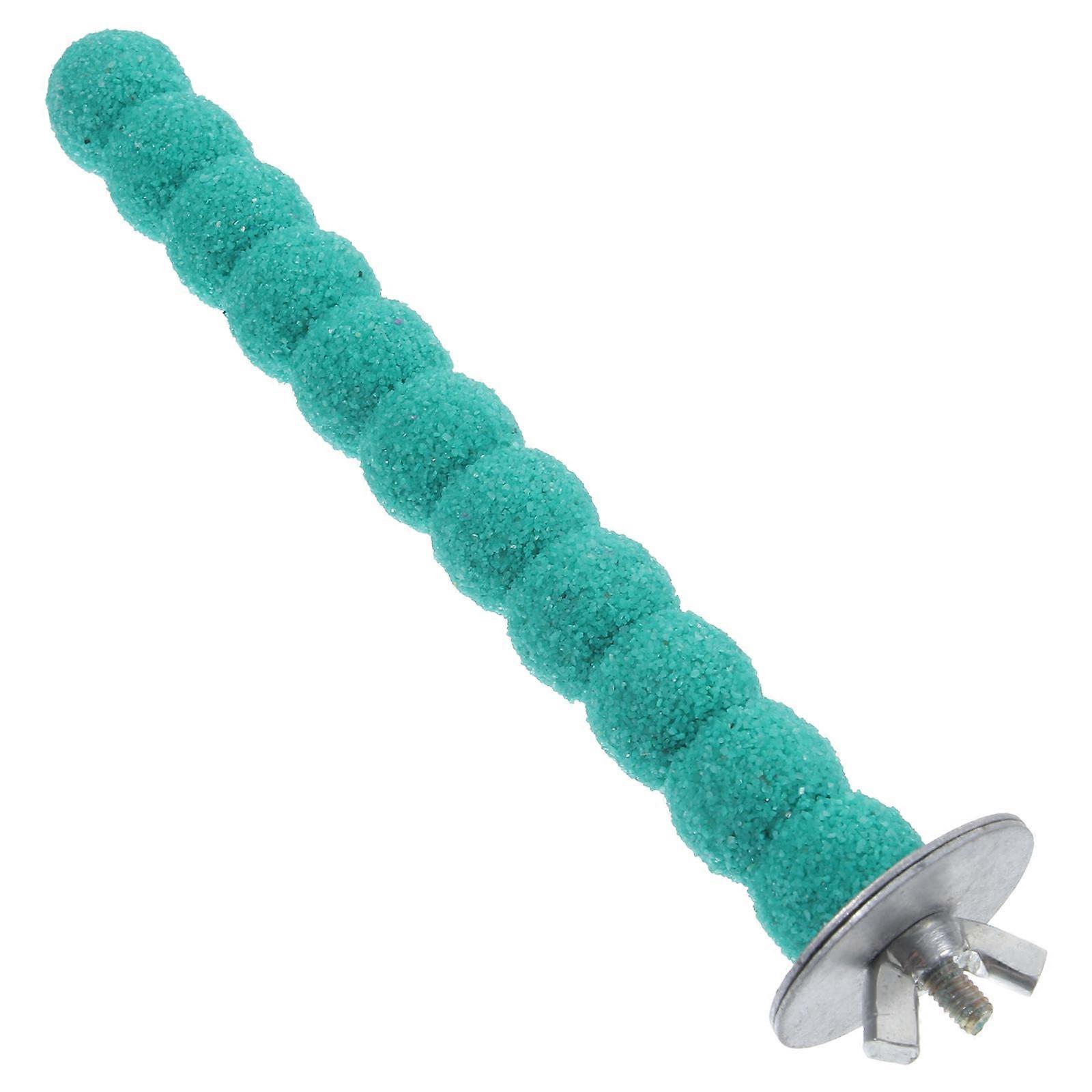 2Pcs Wooden Bird Perch Stick for Parrot Chewing and Grinding Toy