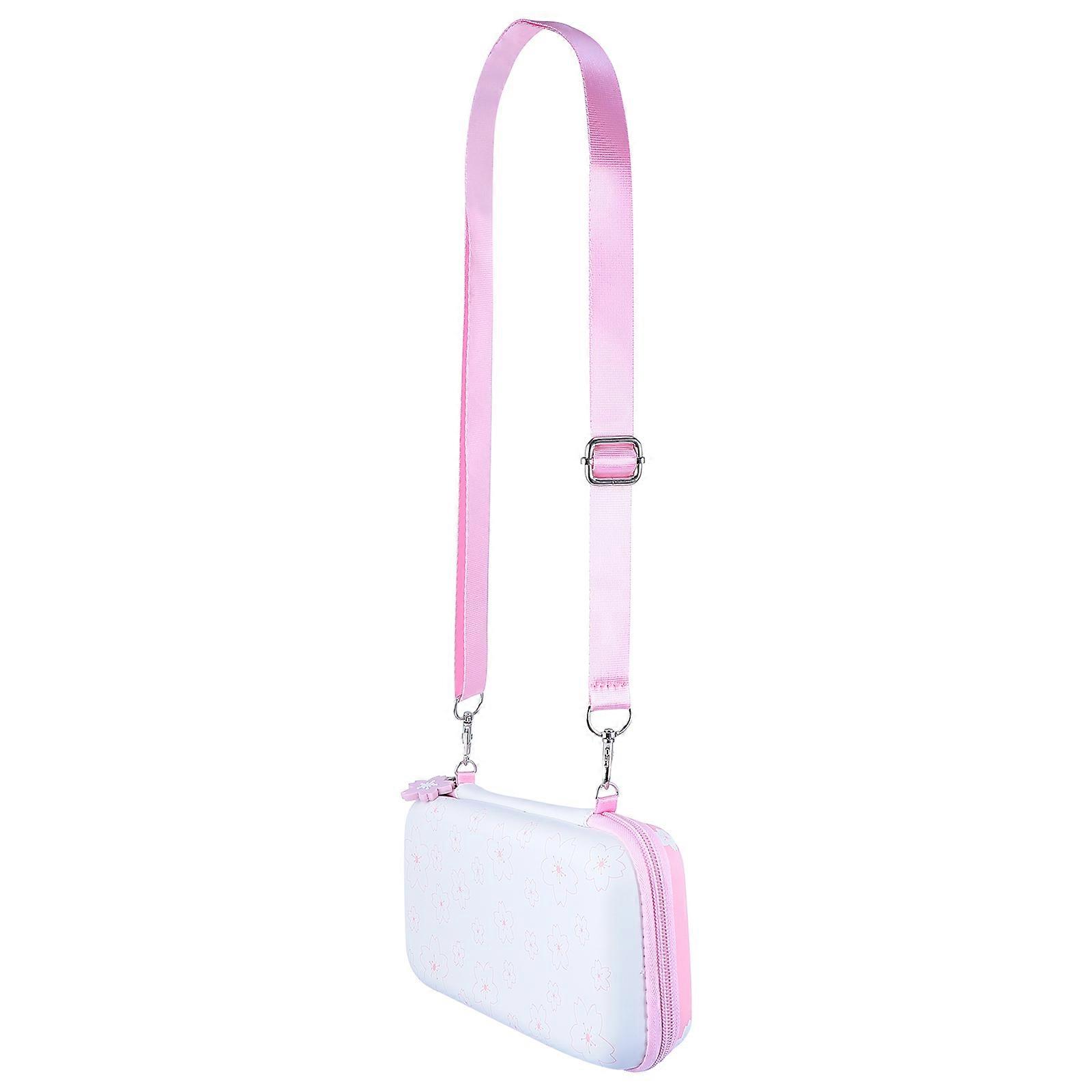 Game Console Carrying Case Floral Eva Dirtproof Storage Bag 2Pcs for Switch