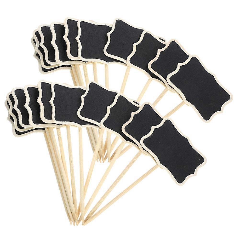 Mini Chalkboards Mini Blackboard Signs for Decoration 40Pcs Pack