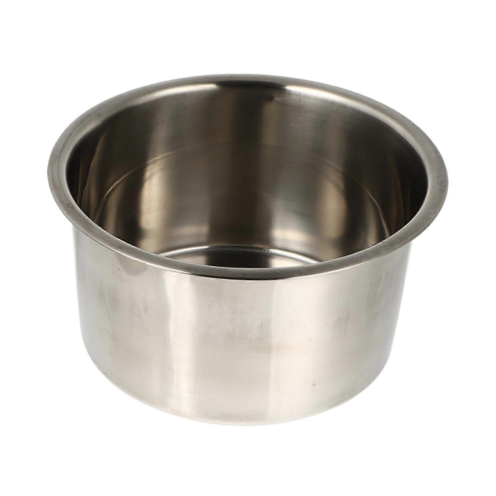 Wax Melting Pot for Handmade Soap Making Use 2Pcs Silver Pot