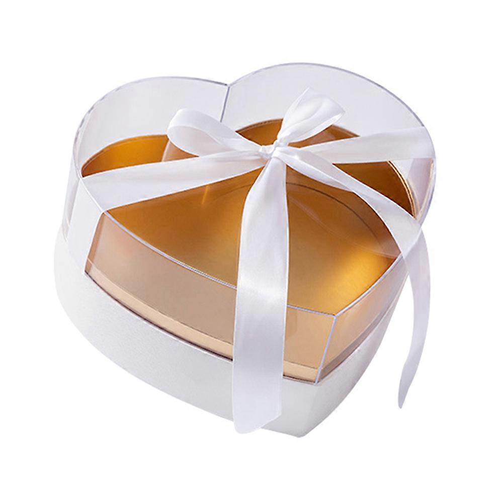 White Flower Box for Storage Use Acrylic Bouquet Display