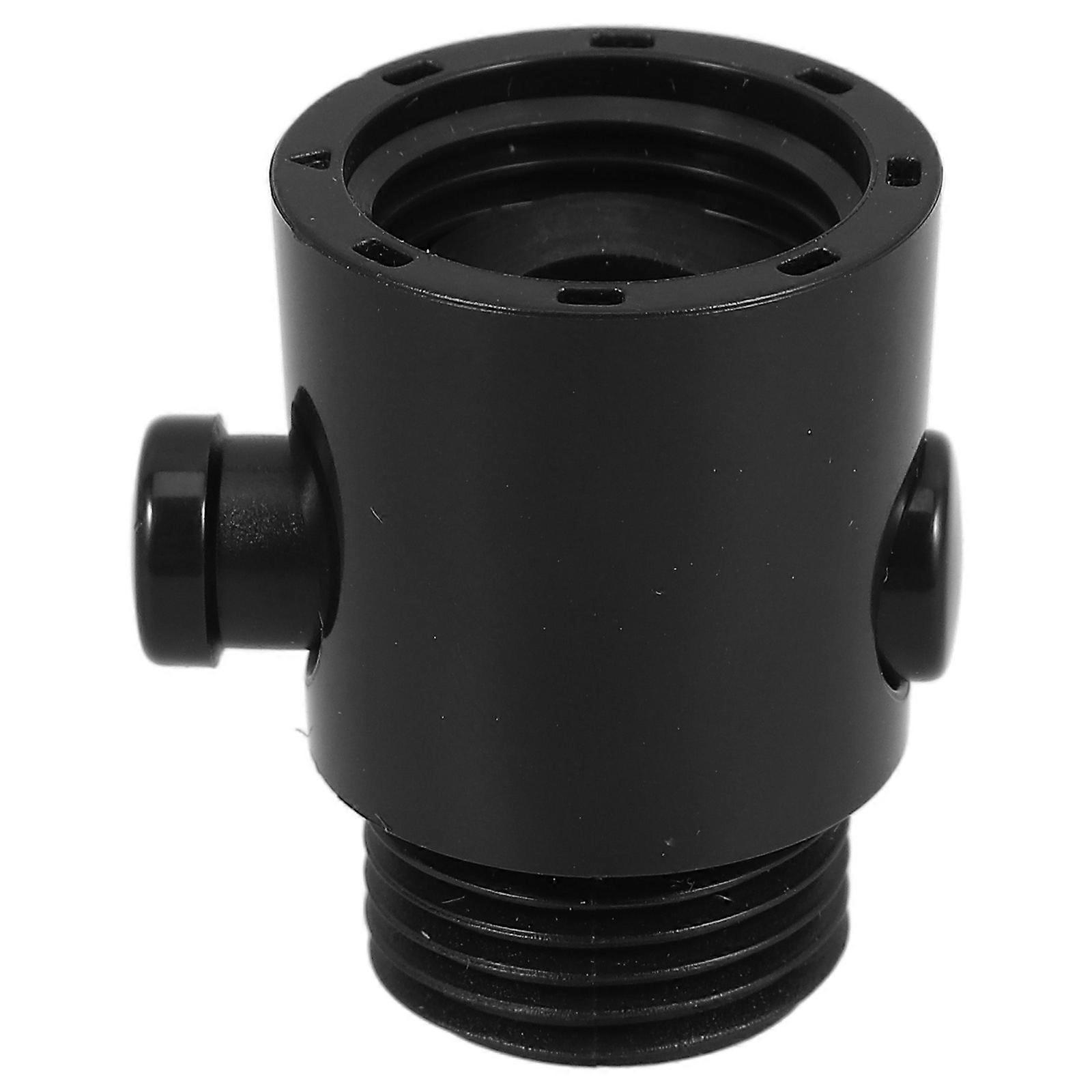 Water Flow Control Valve 5Pcs Adjustable Black Valve For Shower Heads The Ideal Solution For Home And Garden Use