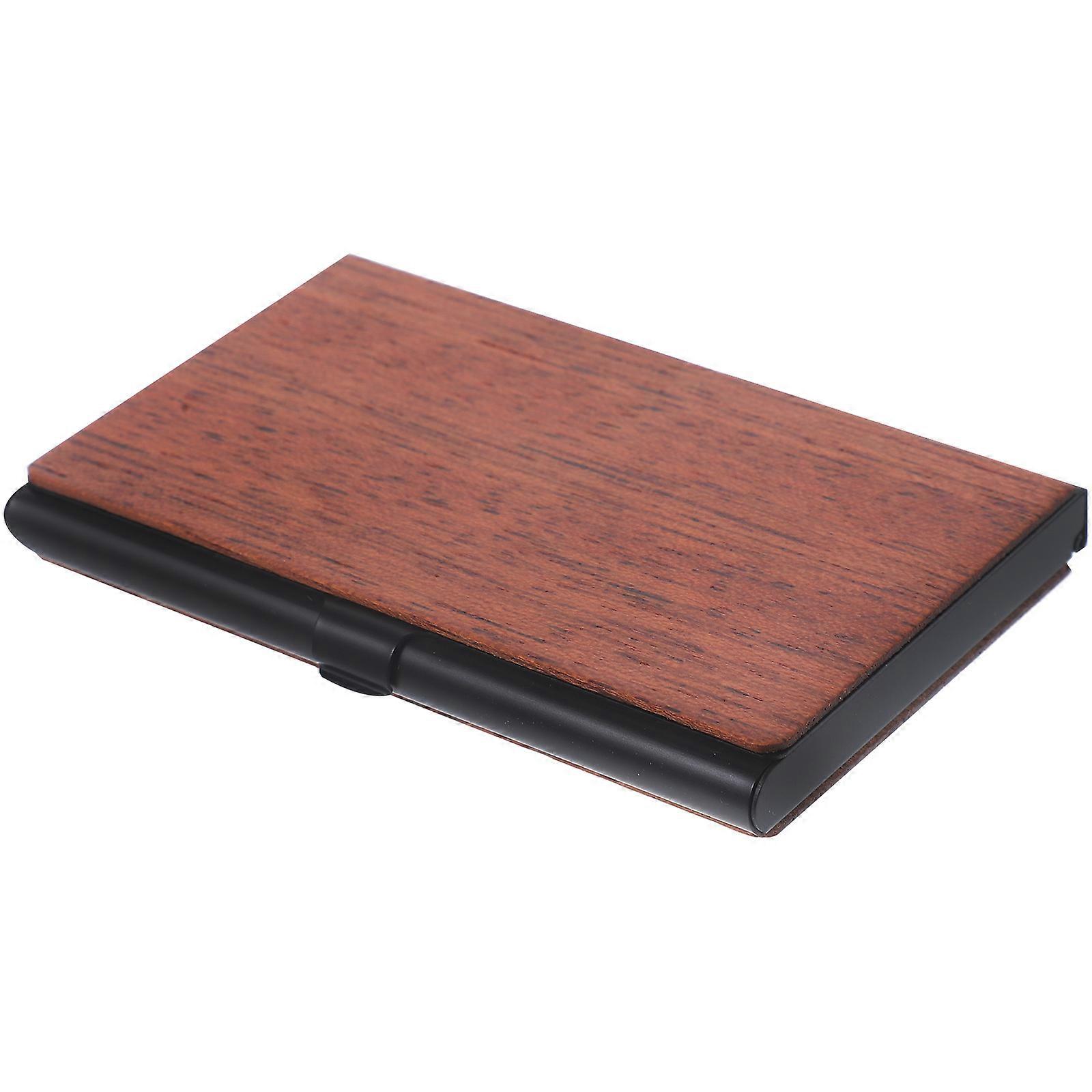 Desk Business Card Box Organizer for Office 3Pcs Set