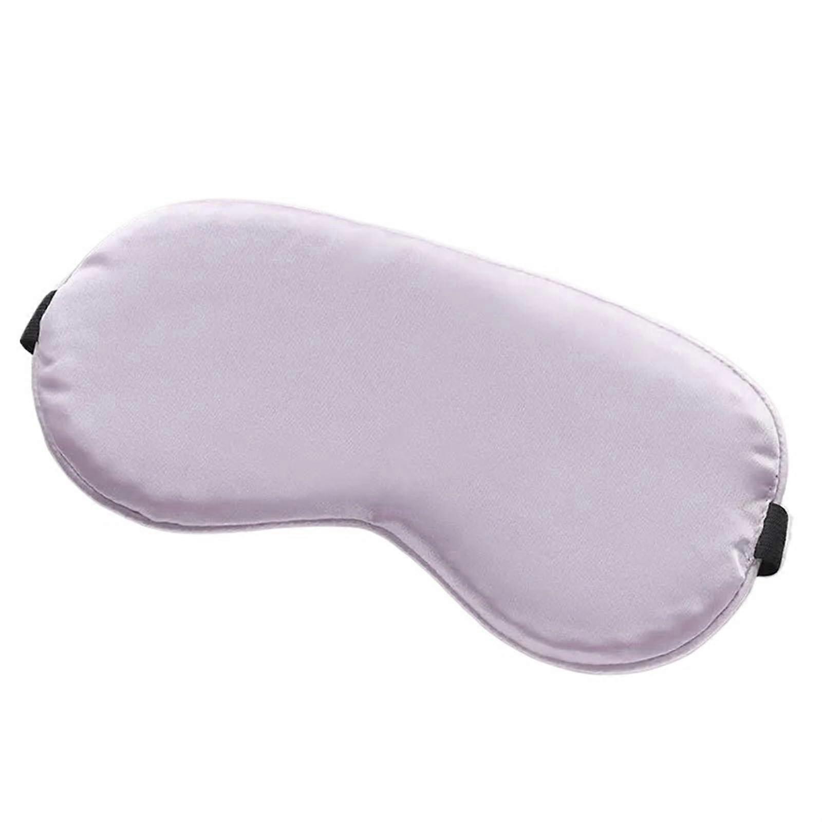 Sleep Mask Imitated Silk Eye Mask For Sleeping Adjustable Blackout Eyemask Soft Blindfold Travel Eye Patch For Women And Men