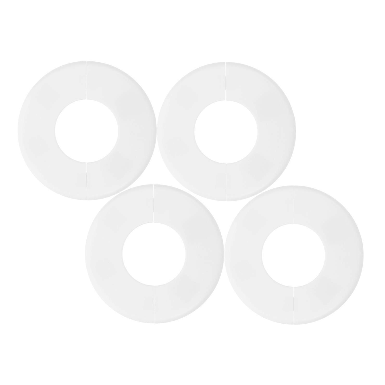 Pool Ladder Escutcheons ABS Plates for Pool Handrail Covers 16Pcs Pack