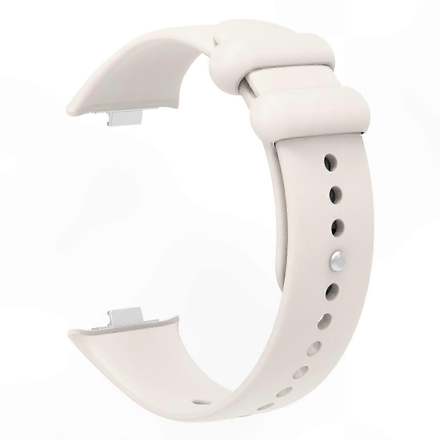 Silicone Watch Strap for Fitness Tracker Bands, Solid Color Replacement Wristband