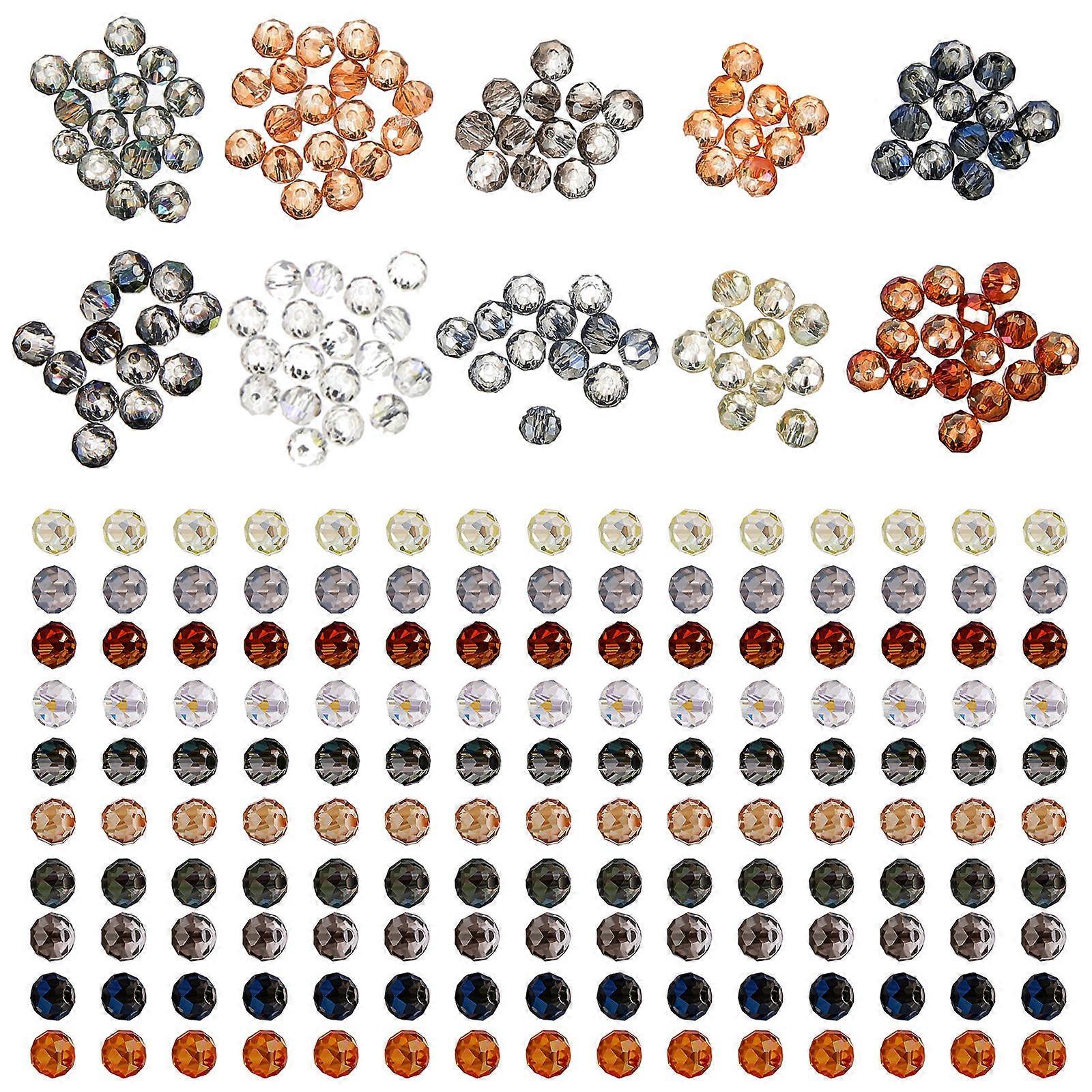 Assorted Glass Beads Jewelry DIY Craft Use for Beading 5 Boxes