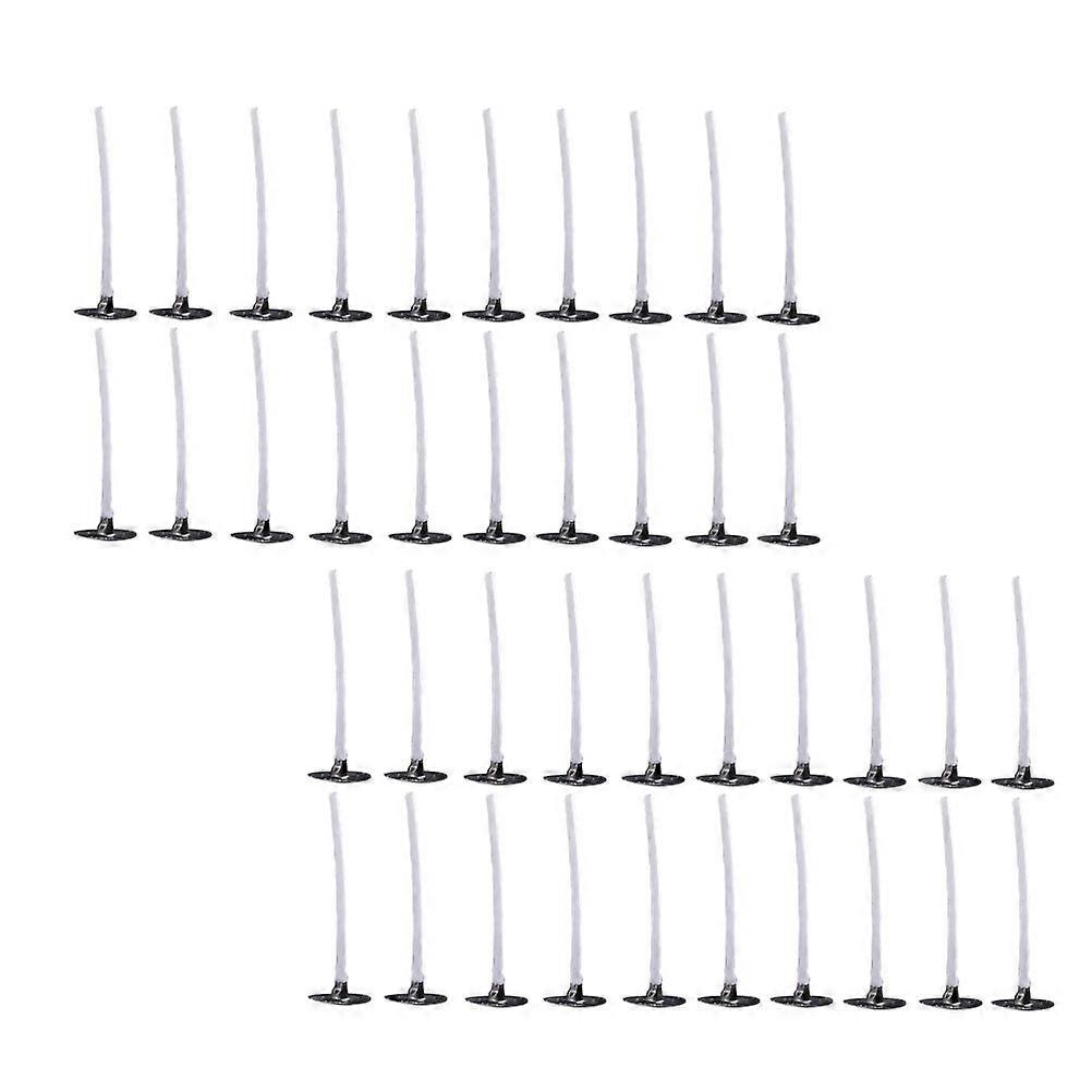 Cotton Candle Wick with Tabs for Candle Use 200Pcs DIY Wick Set