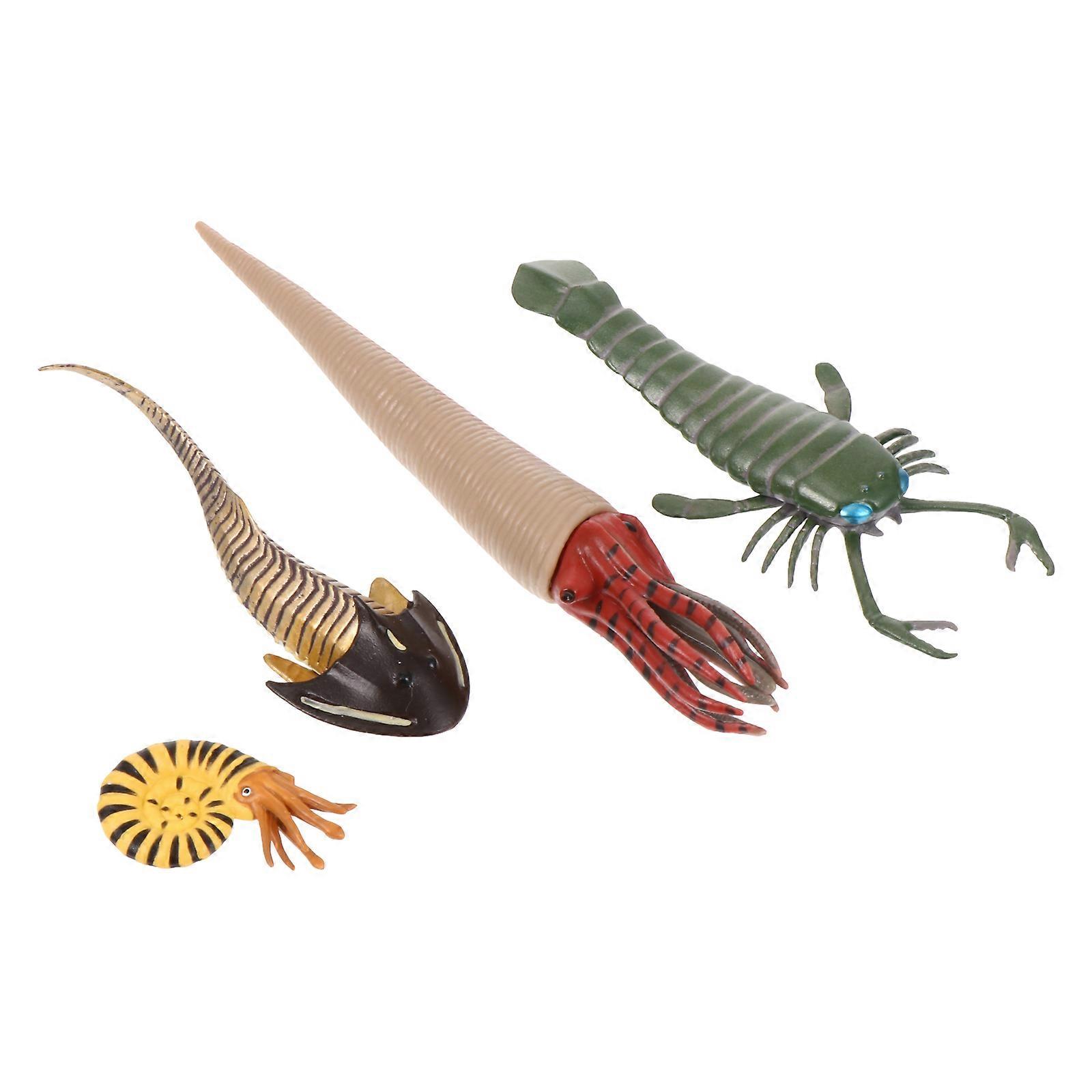 Marine Animal Models Simulation Toys for Educational Use 8Pcs Set