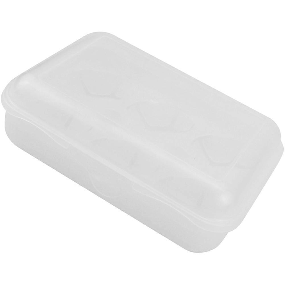 Egg Tray Portable Egg Box for Storage 4Pcs Transparent 6-Grid Holder