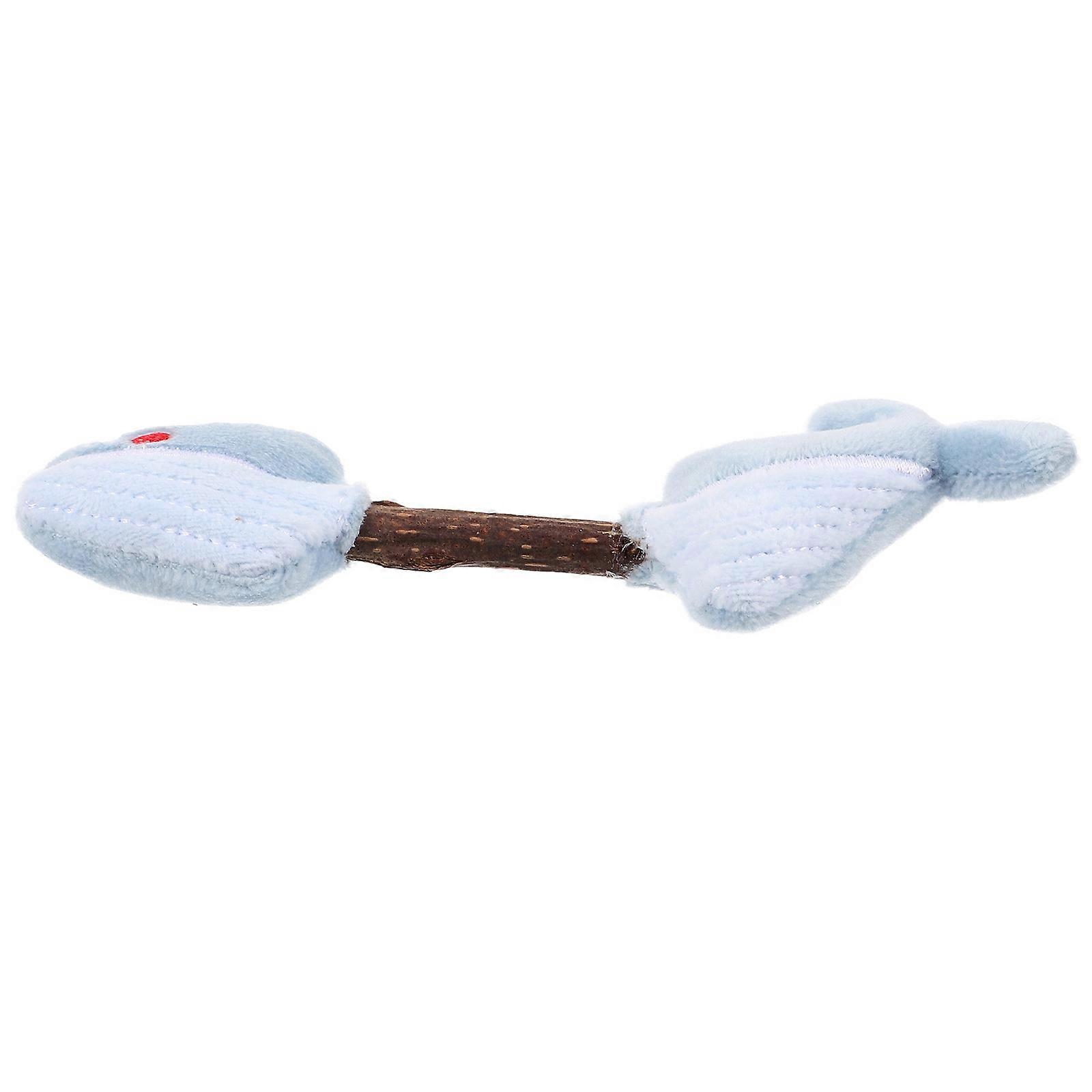 Interactive Cat Teaser Plush Whale Silvervine Stick Cat Toy 4Pcs Pack