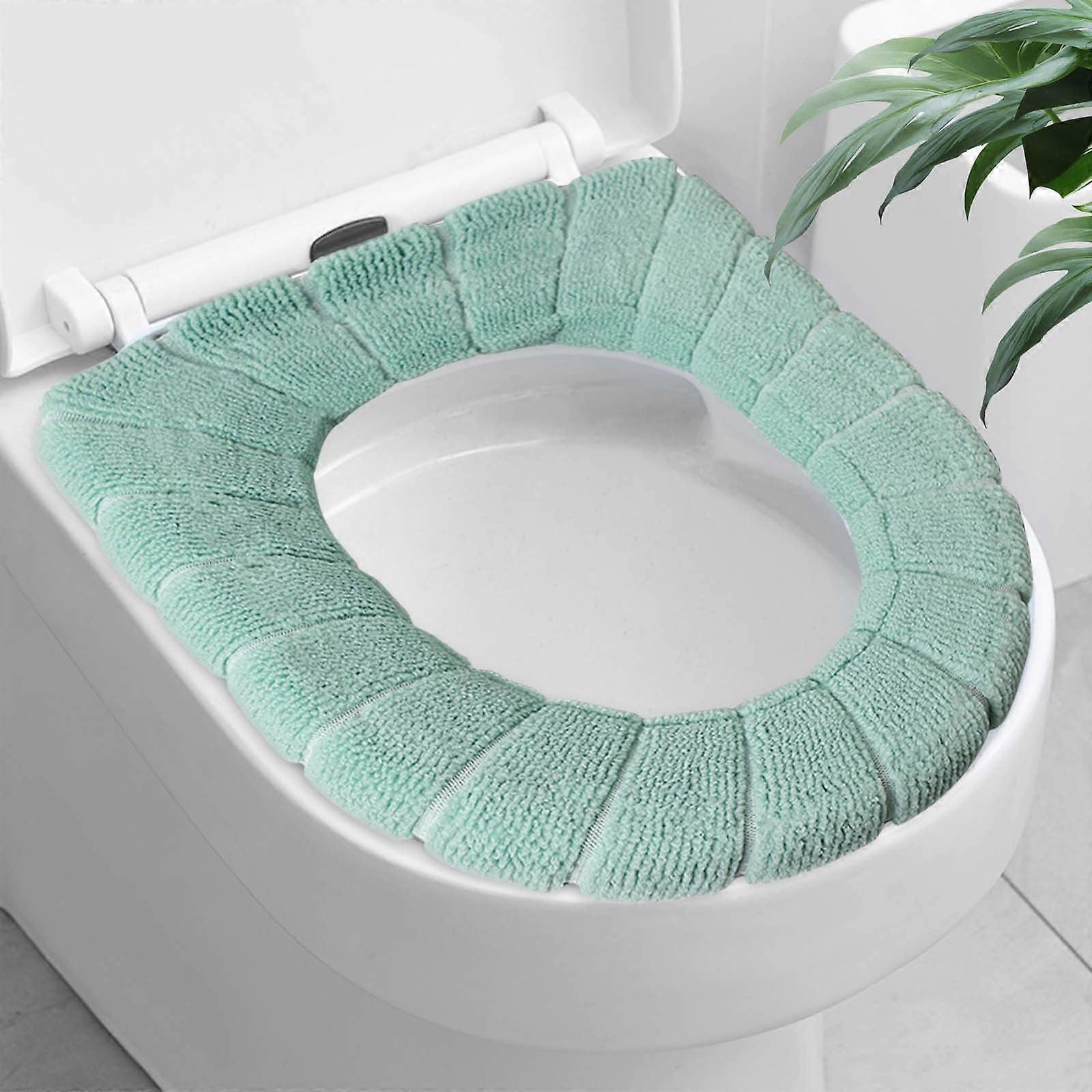 Fdksdf Thickened Toilet Seat Cushion, Universal O-Shaped Cover Pad, Nordic Color – Compatible with Most Seats