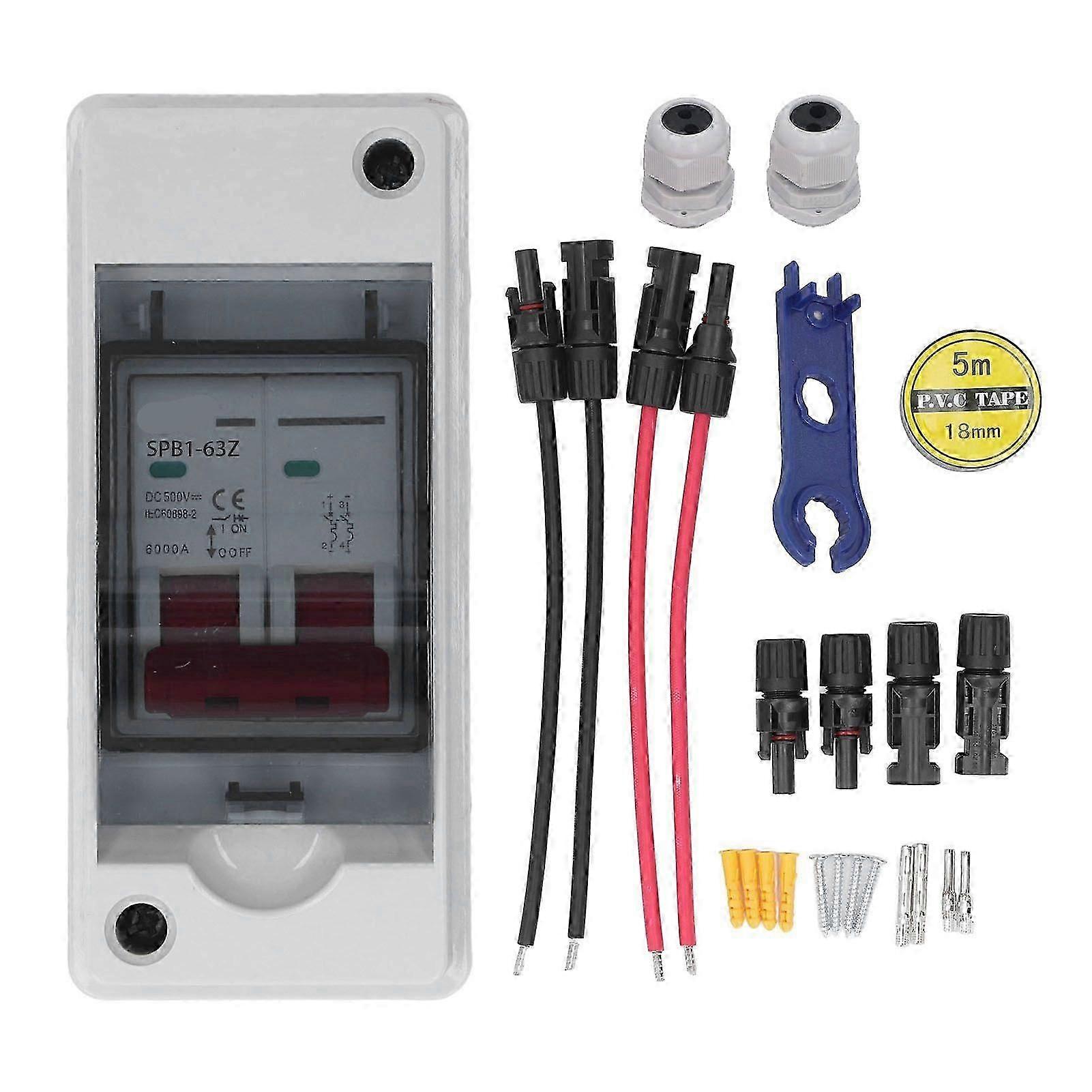 2025 Latest Model Solar PV Disconnect Switch with IP65 Waterproof