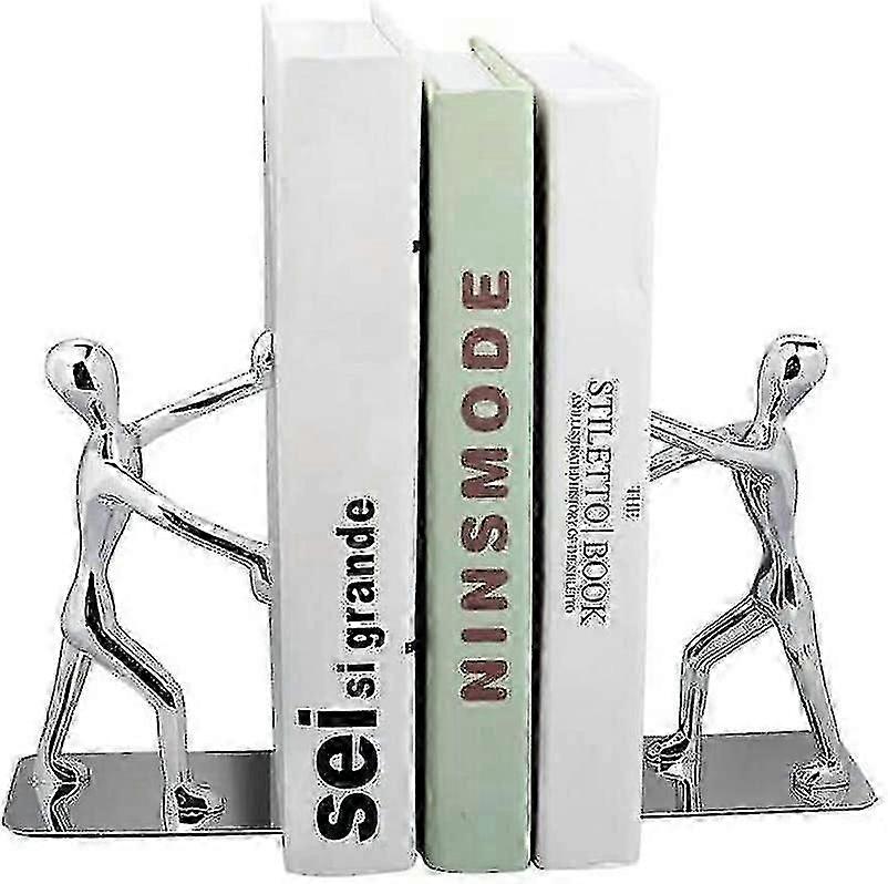 Heavy Stainless Steel Kung Fu Bookend