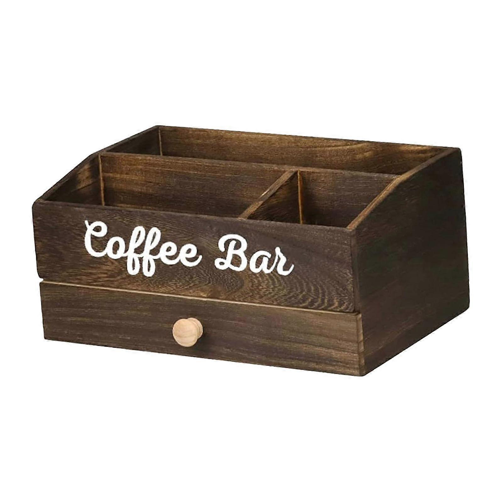 Coffee Station Organizer Countertop Coffee Pod Organizer For Home Kitchen And Cafe Coffee Bar Organizer