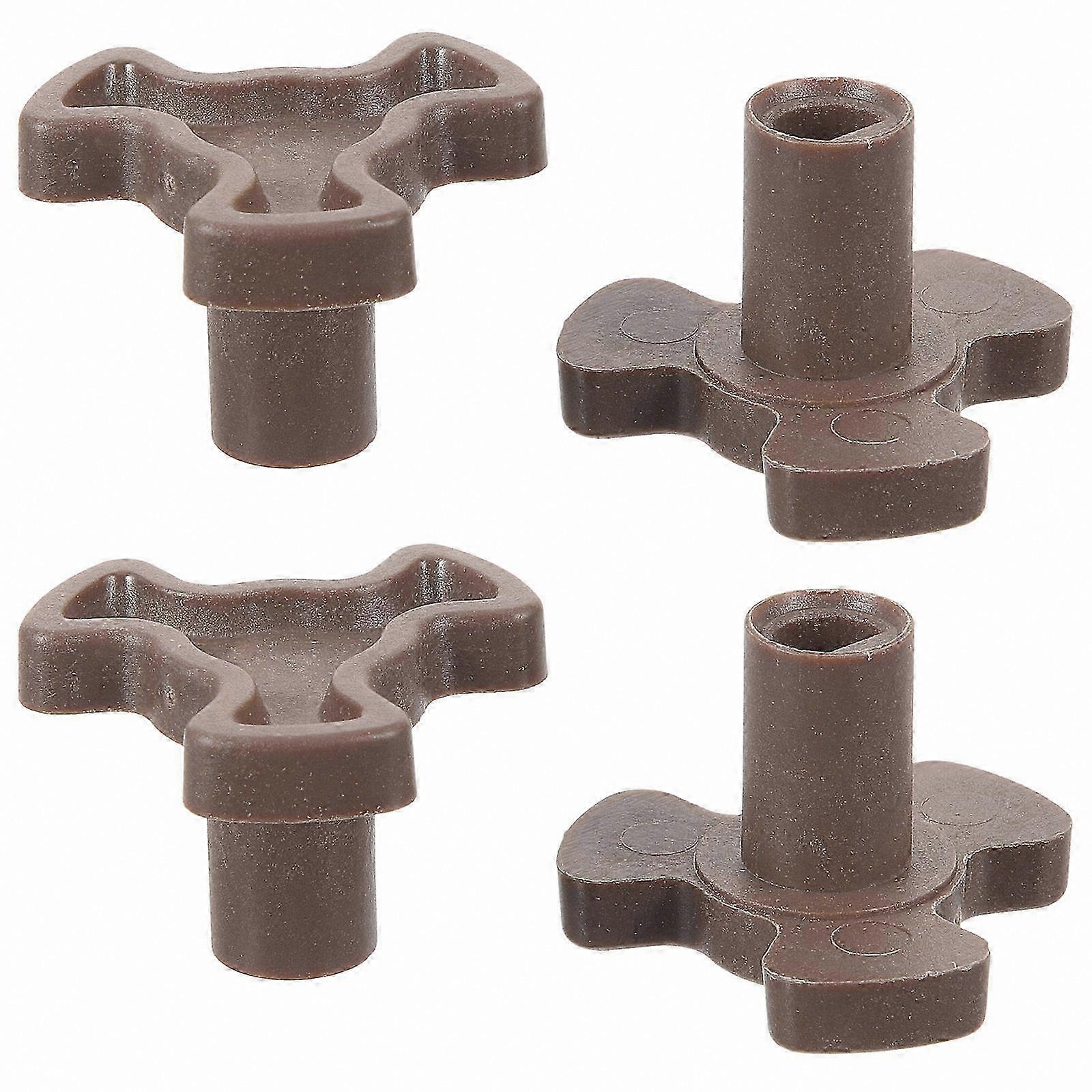 12-Pack Replacement Couplers for Microwave Turntable Drive Shaft Connection
