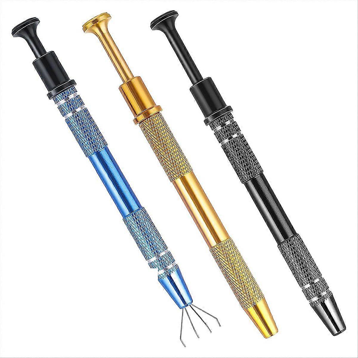 3Pcs Piercing Ball Grabber Tool Set Jeweler'S Pick Up Tools