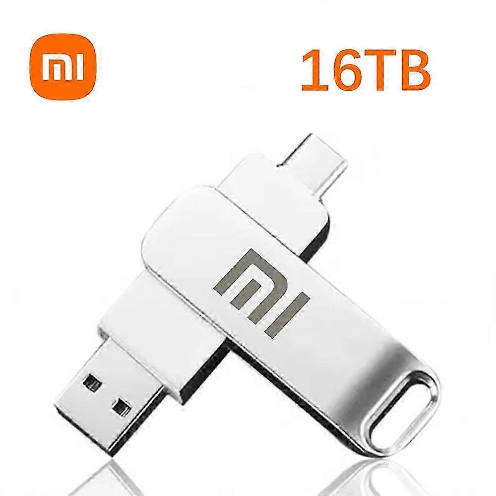 Xiaomi 16tb Usb Flash Drive Usb 3.0 Memories Type-c 2-in-1 8tb 2tb Otg Pendrive High Speed Flash U Disk For Computer Mobilephone