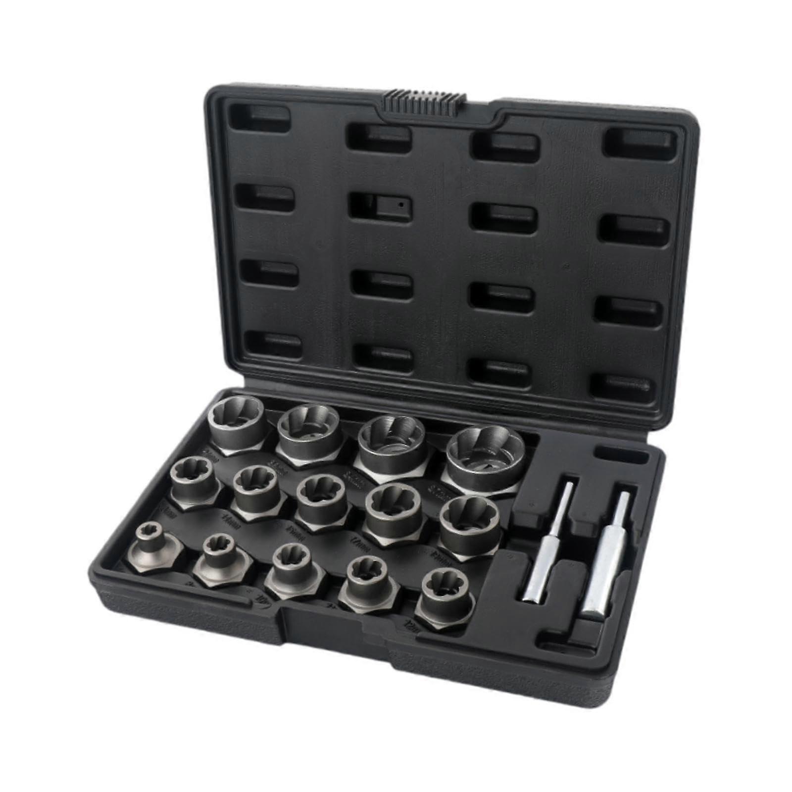 Screw Extractor Set Bolt Extractor Tool Easy Out For Automotive  Garage And Home Use