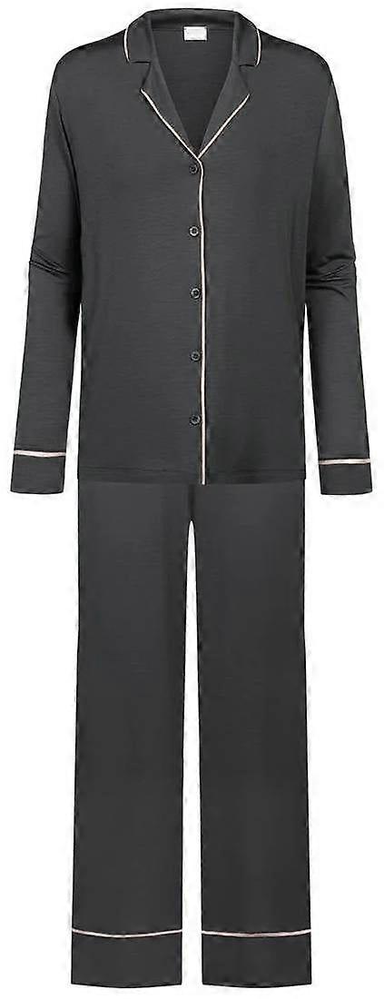 Piżama Mey Pure Chic o pełnej długości – Thunder Grey