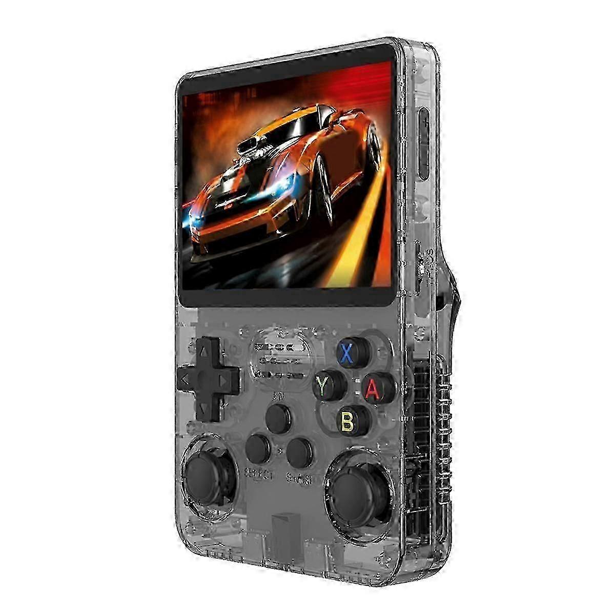 R36SレトロハンドヘルドビデオゲームコンソールLinuxシステム3.5インチIPSスクリーンポータブルポケットビデオプレーヤー128GBゲーム-