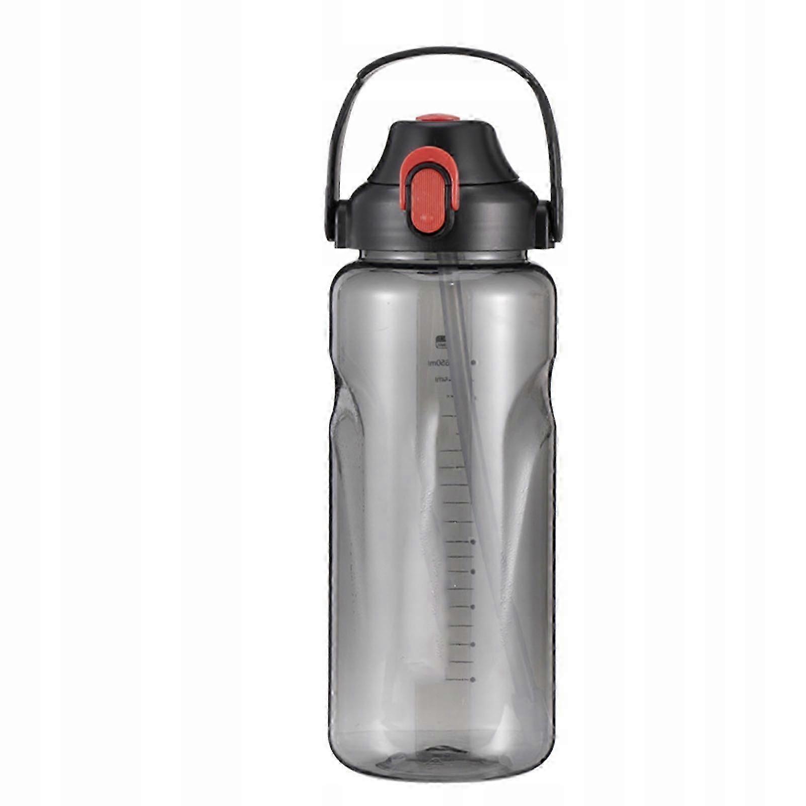 Motivational Water Bottles With Straw Handle 2000 Ml