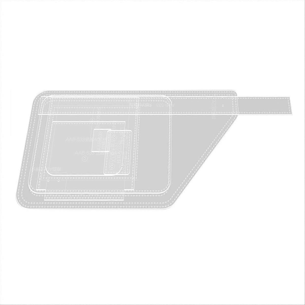 Acrylic Leather Templates for Capacity Crossbody Backpack,AAB-533