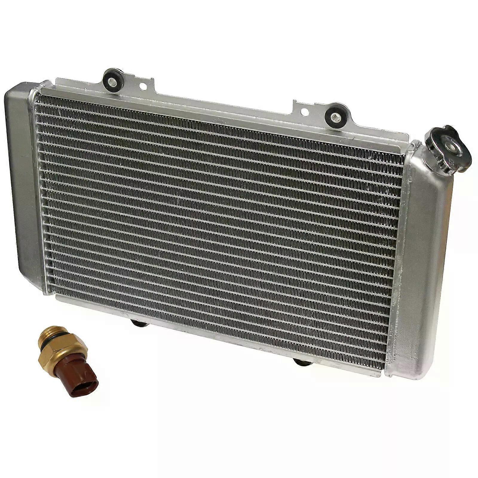 Radiator for Yamaha Grizzly 660 YFM66F 2005 2006 2007 2008 With Heat Sensor NO.66634