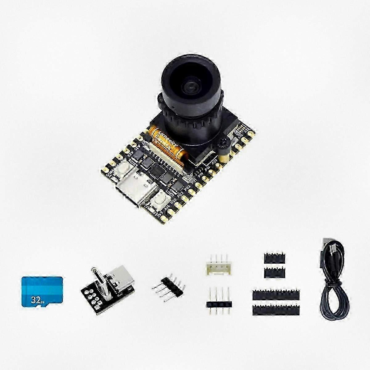 Maixcam Lite AI Development Board Kit with NPU, RISC-V, WiFi6, HD Camera, Python and C++ Support
