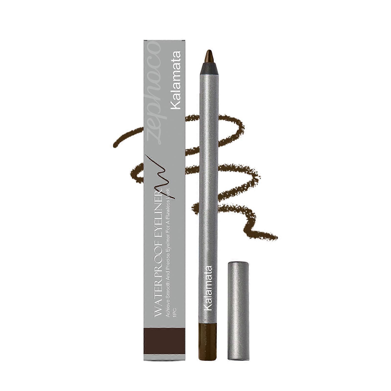 Zephoco Long-Lasting Smooth Eyeliner Gel Pen (Karamata Color) Naturally Outlines The Lines With A Silk-Like Texture And Does Not Smudge. It Is A Makeu