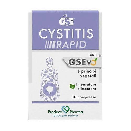 Gse cystitis rapid urinary system 30 tablets