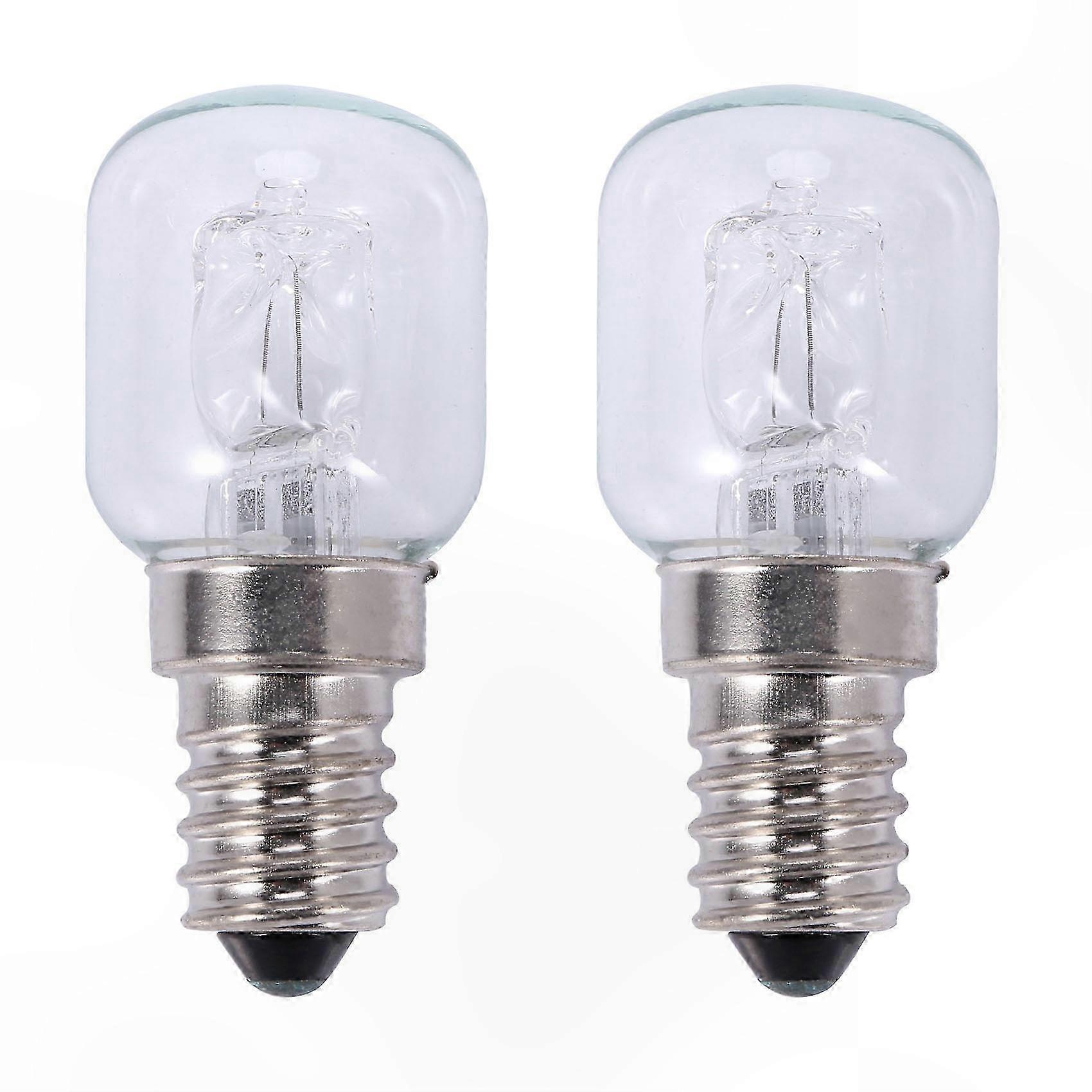 E14 Halogen Oven Bulb, 25W High-Temperature Quartz Bubble Bulb, 250V 500°C Replacement Bulb for Appliances