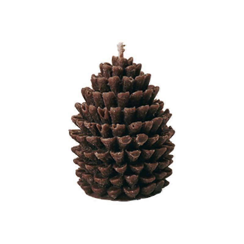 Christmas Pinecone Scented Candle Hand-Poured Simulation Craft Soy Wax