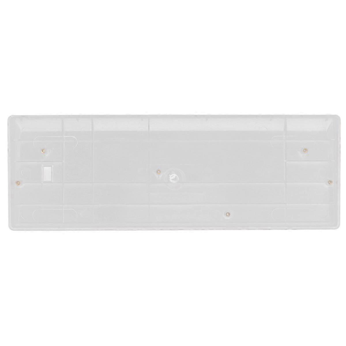 Plastic Case For 60% Mechanical Keyboard Plastic Shell Fits Most Mini Mechanical Keyboard Gh60 A60 Dz60 Xd60 Clear
