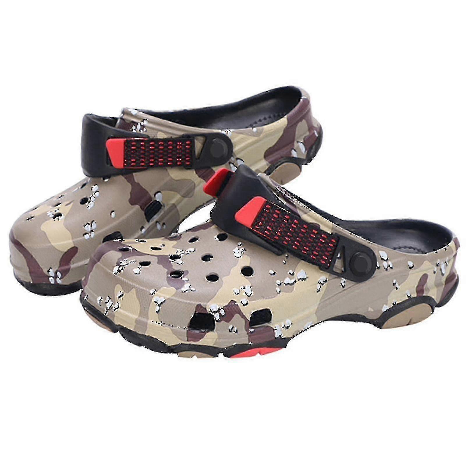 Unisex All Terrain Camo Clogs Adjable S Slip On Sls