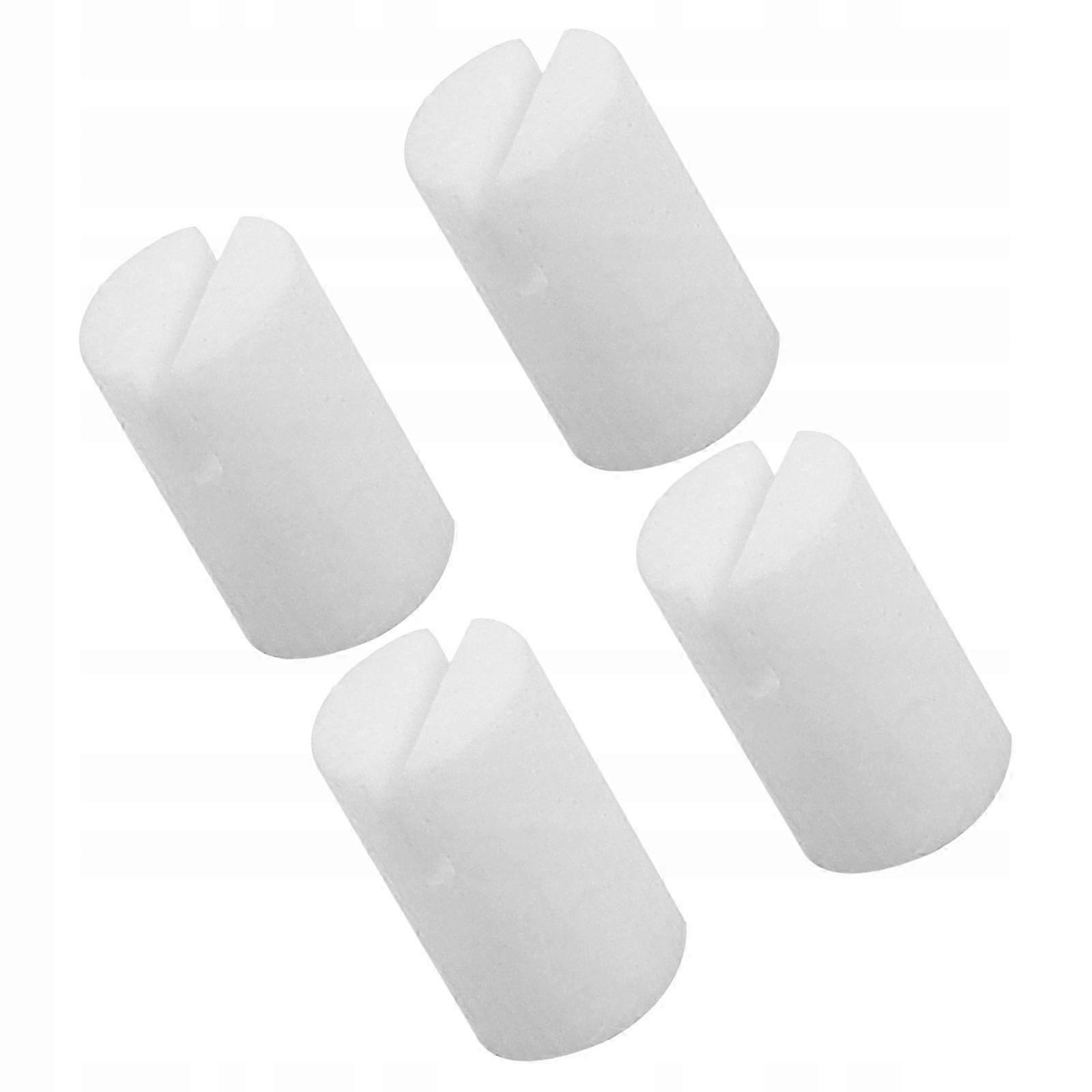 4pcs Banjo Saddle Nuts Banjo String Bone Nuts Ox