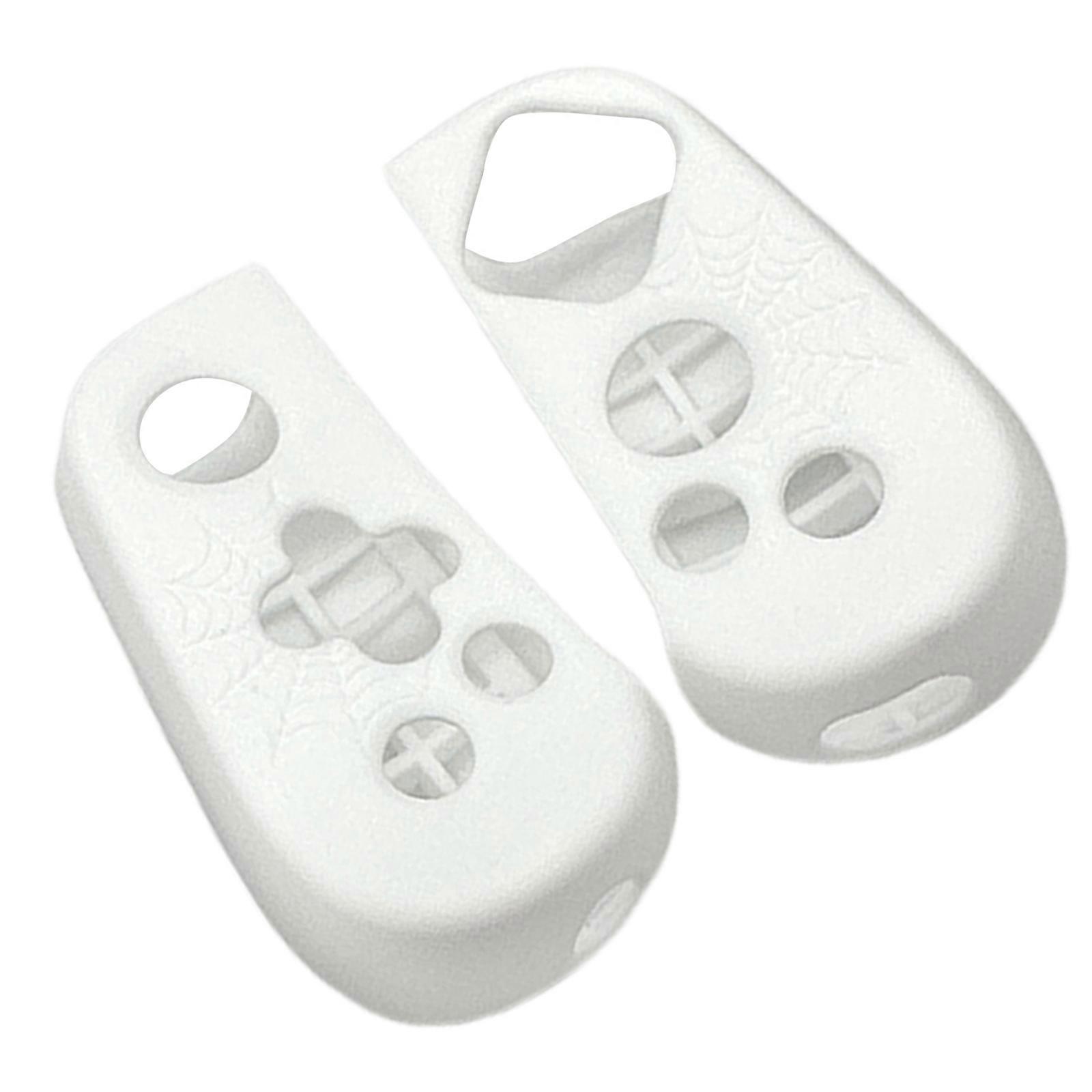 reptåligt fodral hud grepp fodral skyddshylsa handtag grepp flexibelt lock silikonskydd för BACKBONE one 2/1 vit