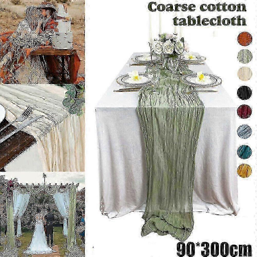 Gauze Wedding Cheesecloth Table Runner,Wedding Table Decor,Styling Rustic Runner
